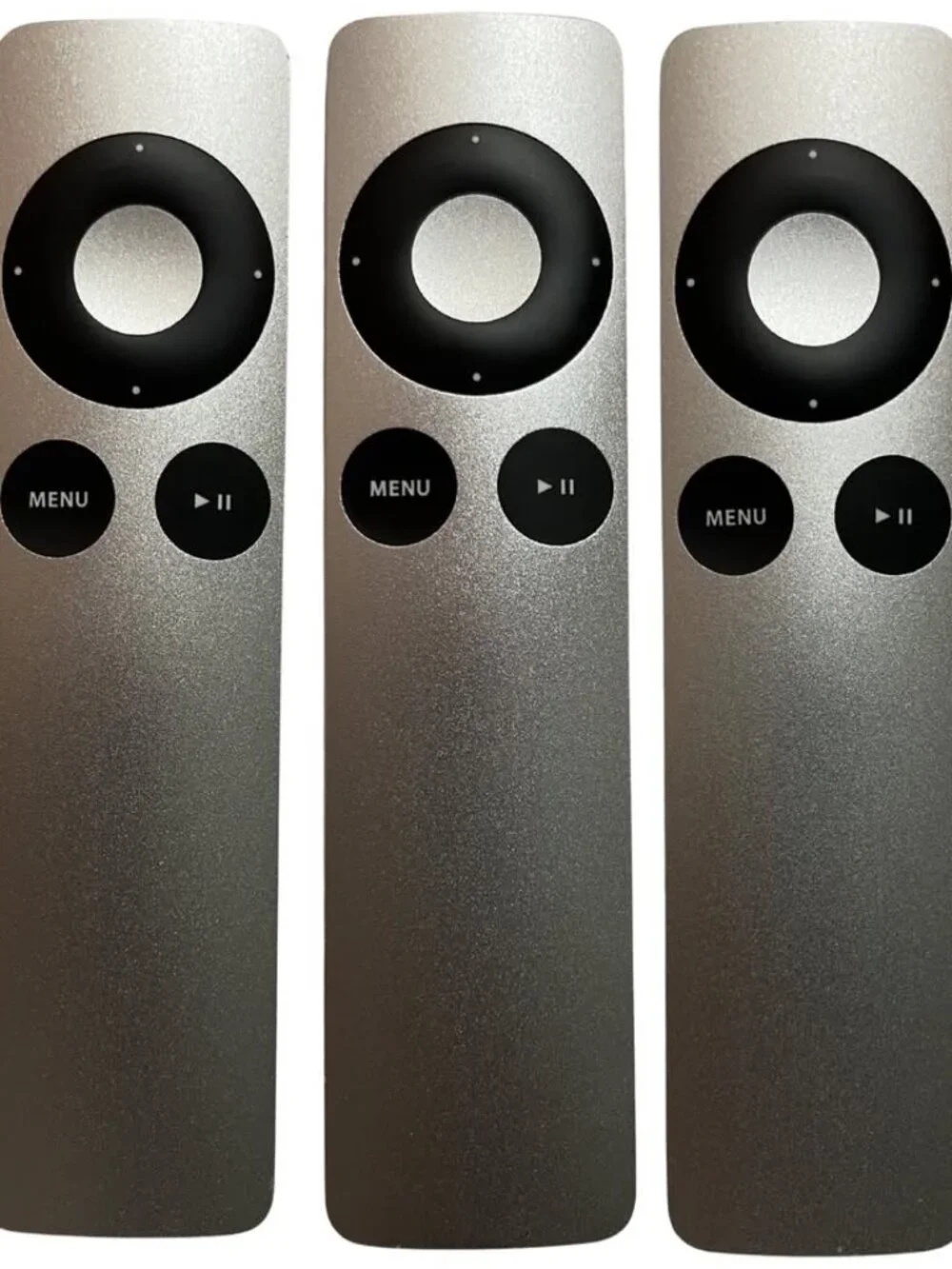 Lot of 3 Genuine Apple Remote A1294 Aluminum IR Working Apple TV 2nd 3rd Gen
